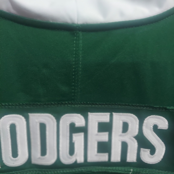 Aaron Rodgers NY Jets 2024 Green Stitched Jersey - Picture 9 of 10